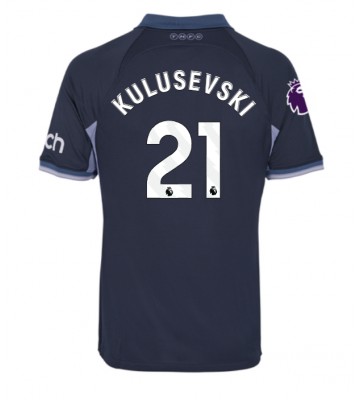 Tottenham Hotspur Dejan Kulusevski #21 Bortatröja 2023-24 Kortärmad